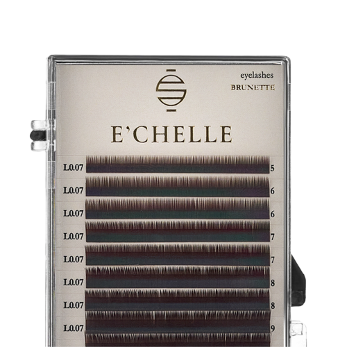 РЕСНИЦЫ E'CHELLE BRUNETTE MIX L